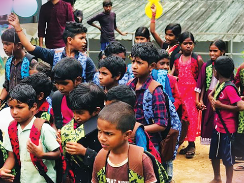Out-of-school children enrolment drive